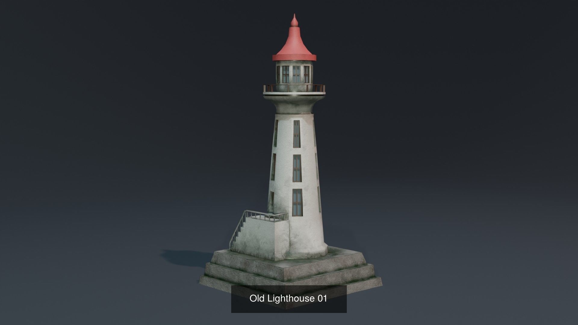 Lighthouse Packs Low Poly 3D Model 3D Model Collection_1