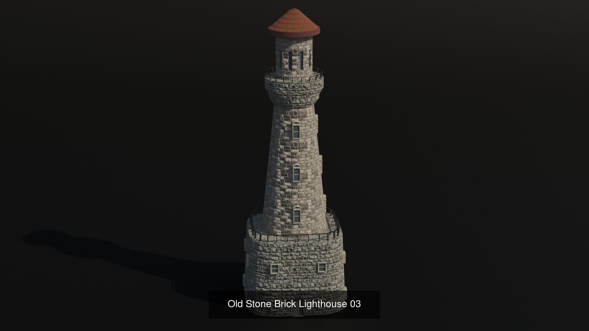 Lighthouse Packs Low Poly 3D Model 3D Model Collection_3