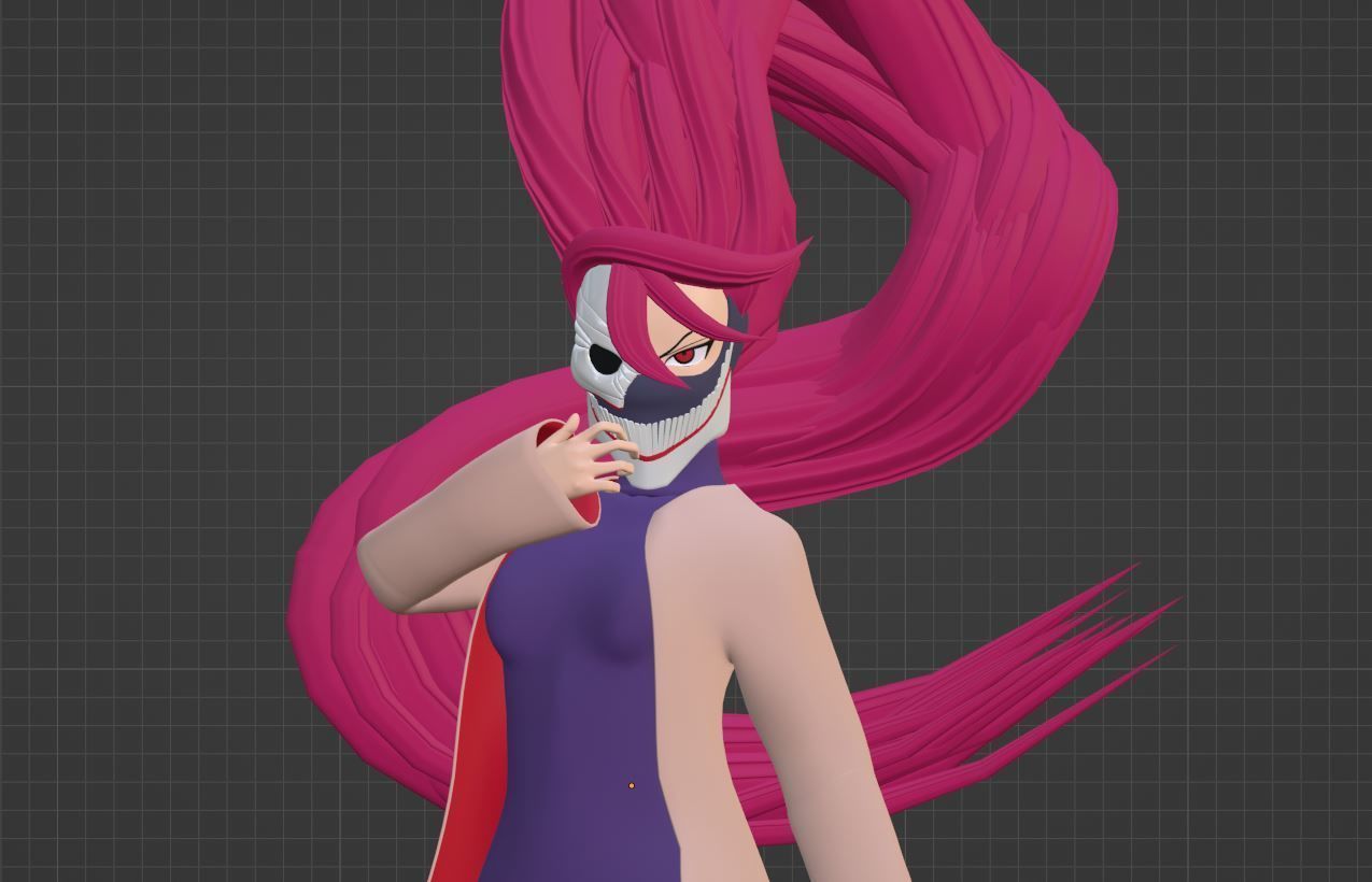 Aira Acrobatic Silky Form - Dandadan 3D model_8