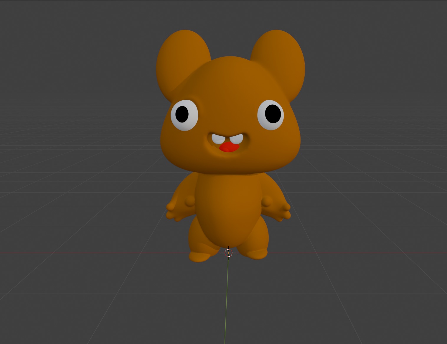 Mr Teddy Free 3D model_3