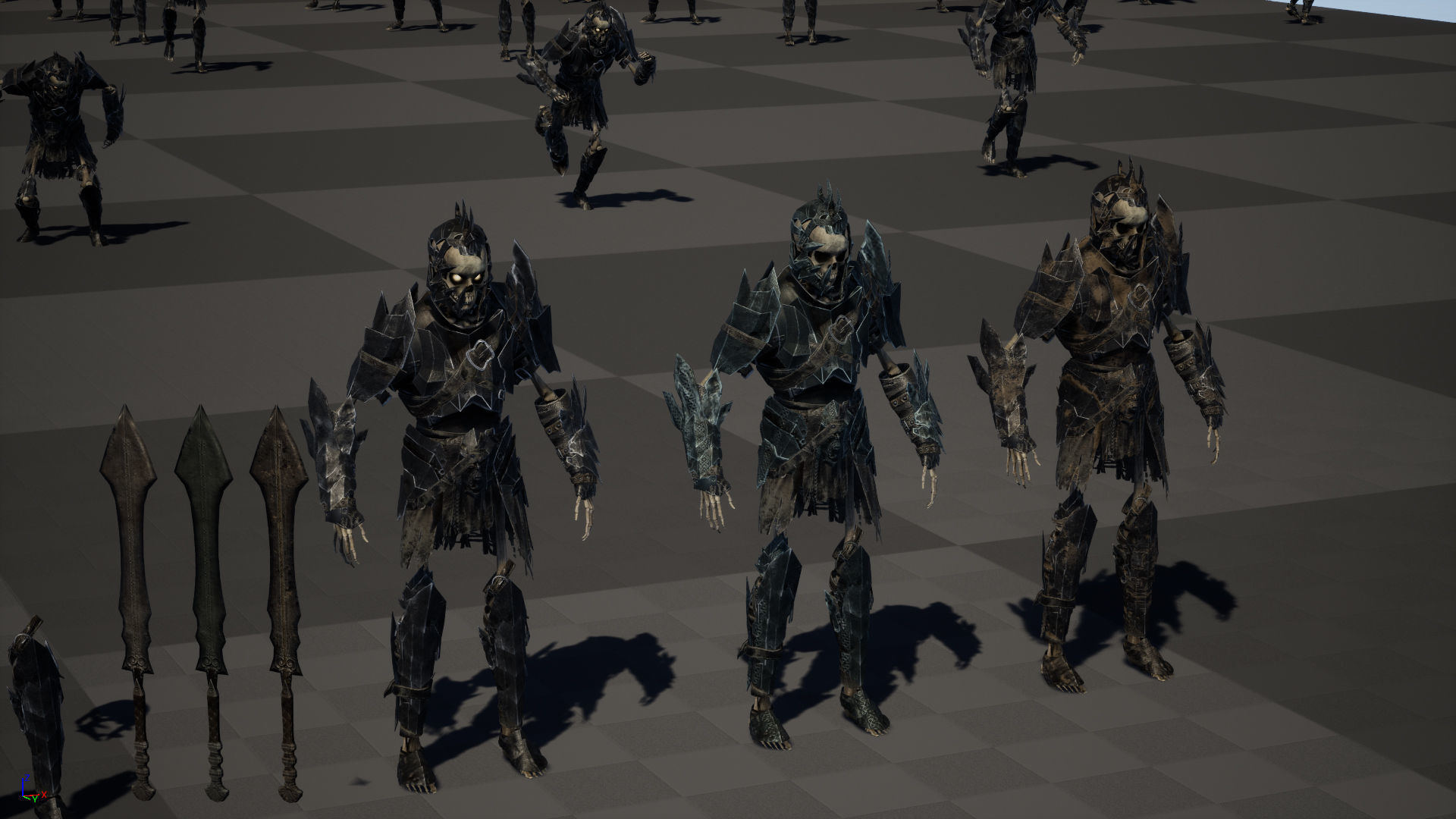 Skeleton6 Low-poly 3D model_33