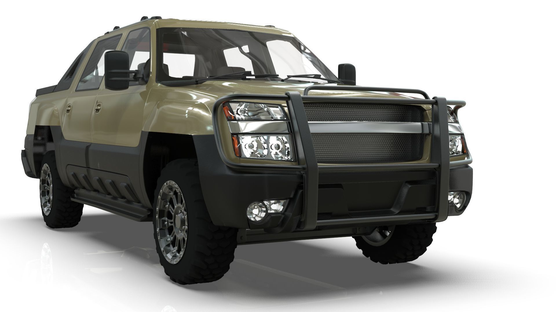 Chevrolet Avalanche 2002 3D model_5