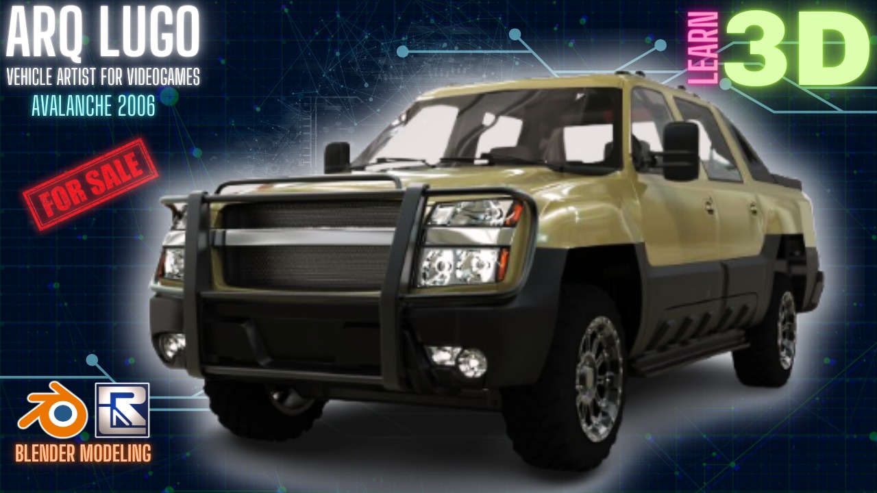 Chevrolet Avalanche 2002 3D model_6