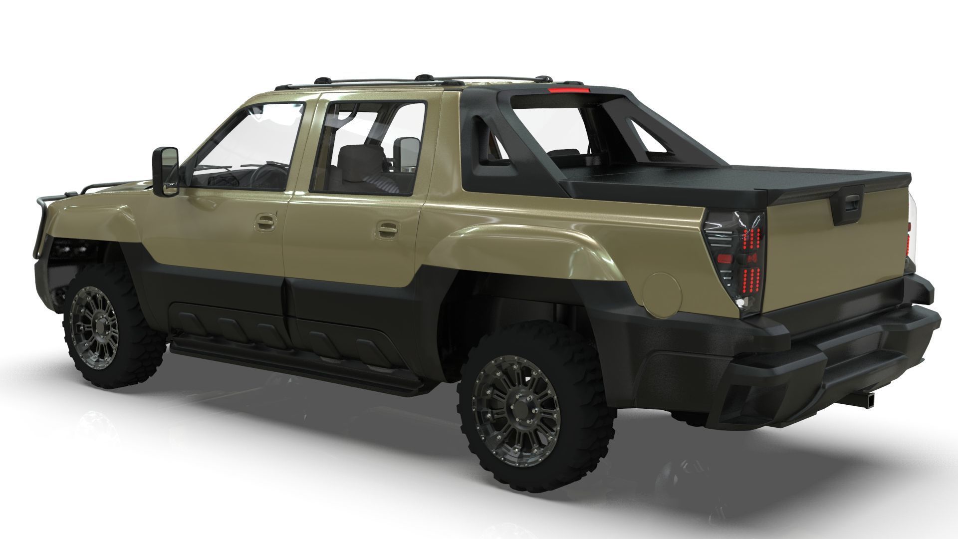 Chevrolet Avalanche 2002 3D model_3