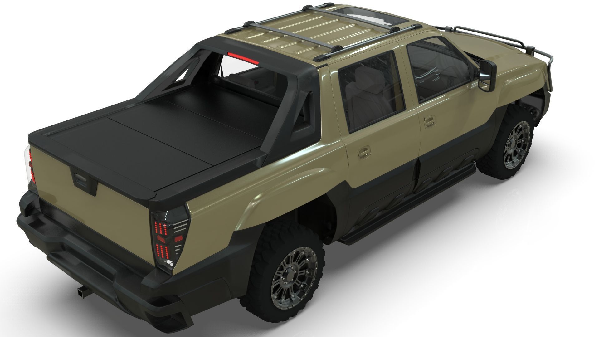 Chevrolet Avalanche 2002 3D model_4