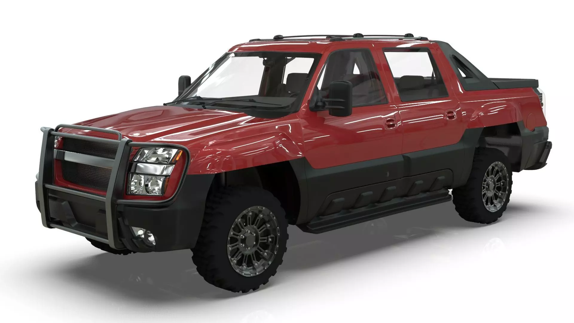 Chevrolet Avalanche 2002 3D model_0