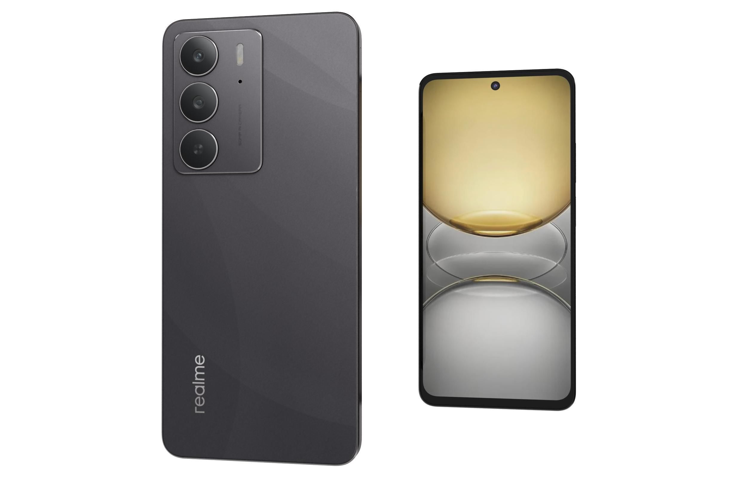 Realme C75 Black 3D model_7