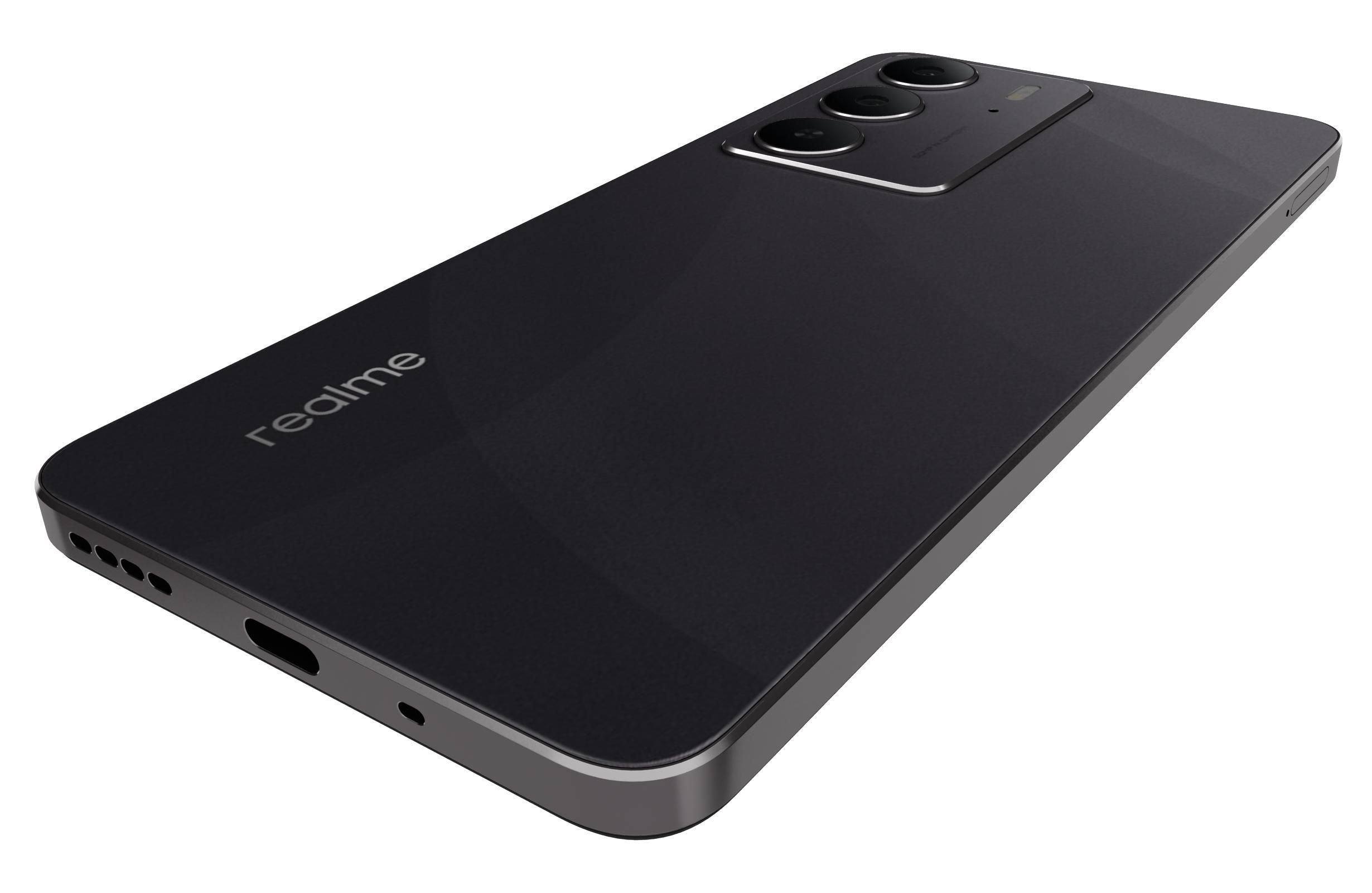 Realme C75 Black 3D model_14