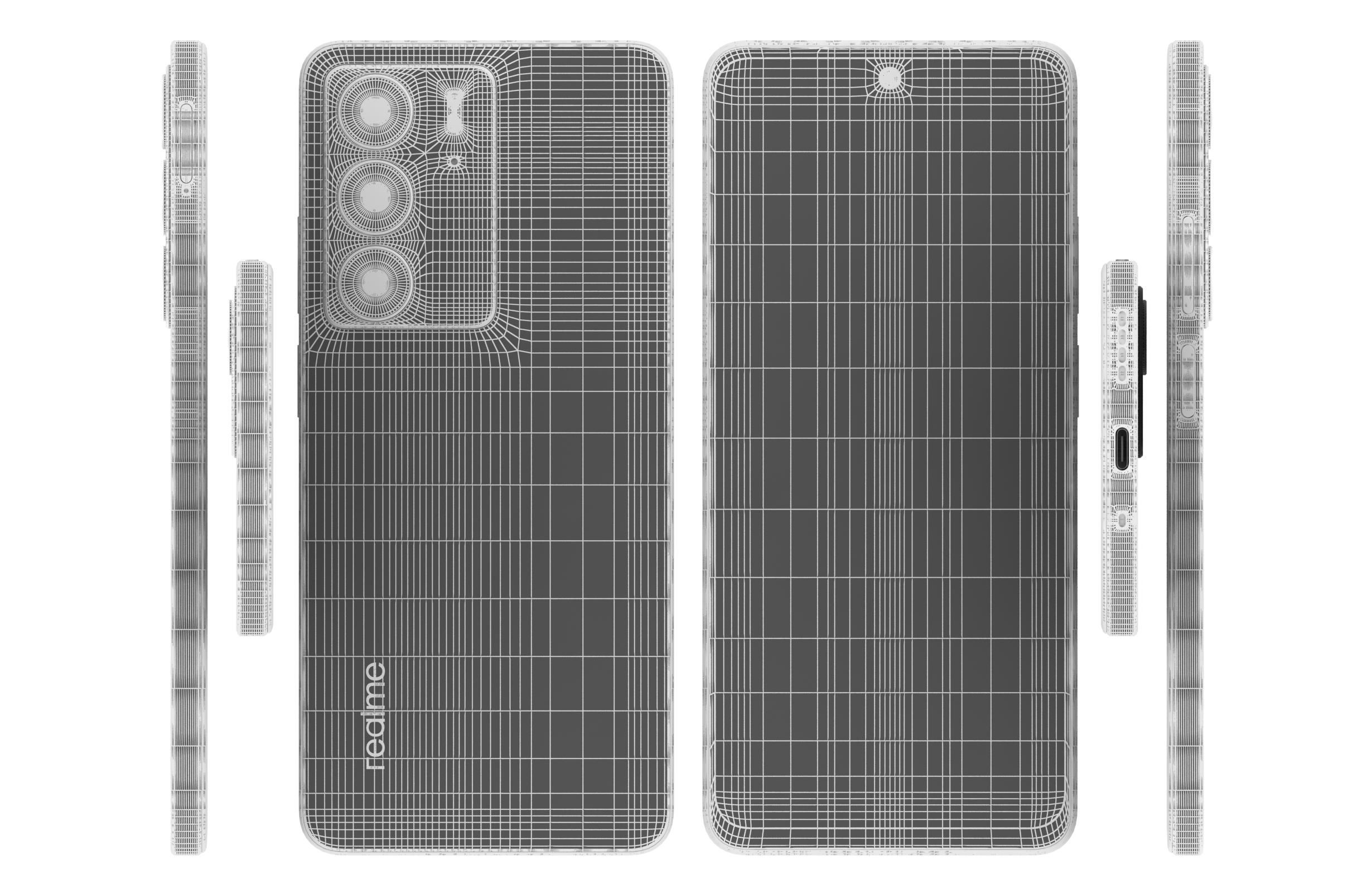 Realme C75 Black 3D model_17