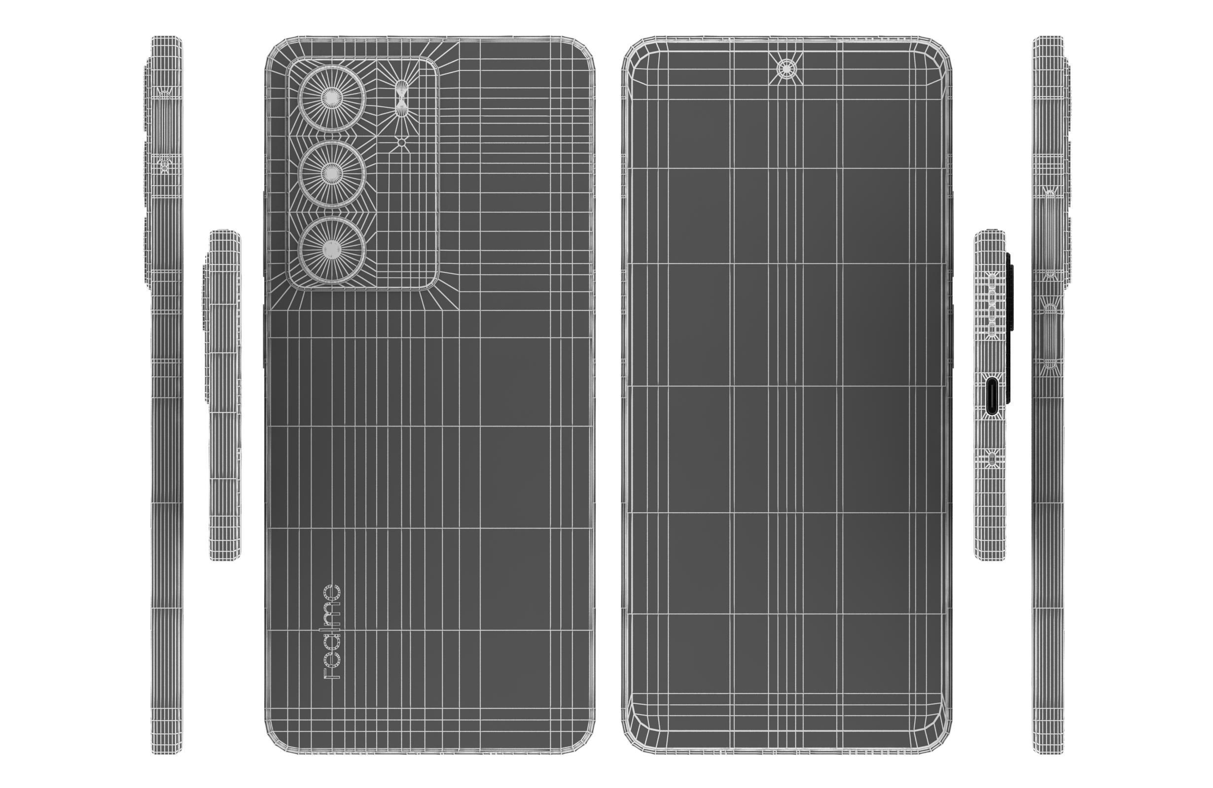 Realme C75 Black 3D model_16