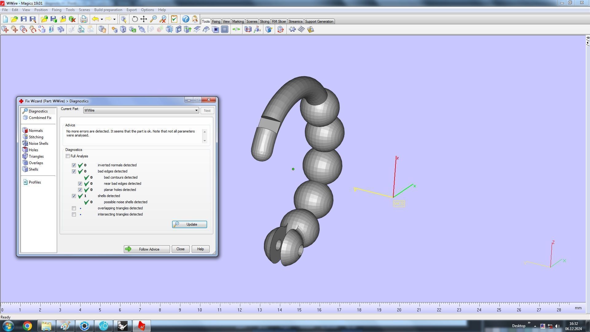 Hoop Earring 3D print model_6