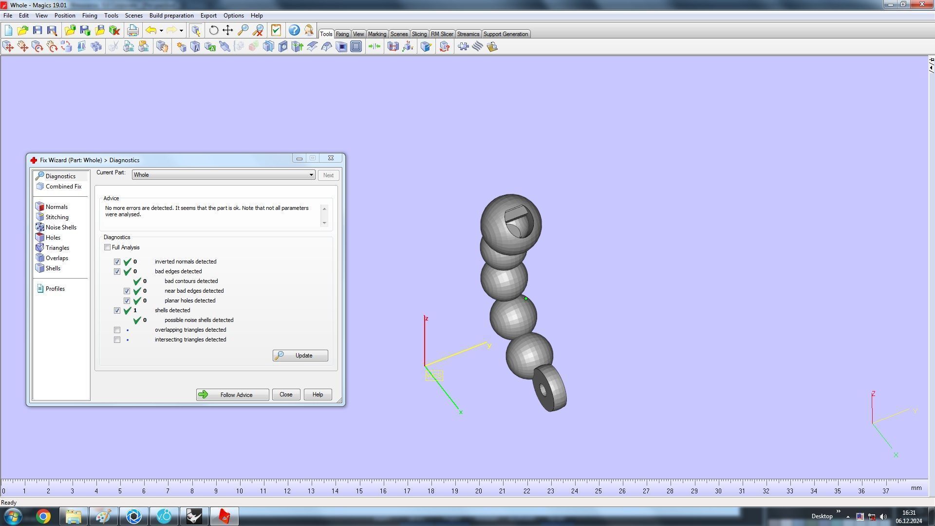 Hoop Earring 3D print model_7