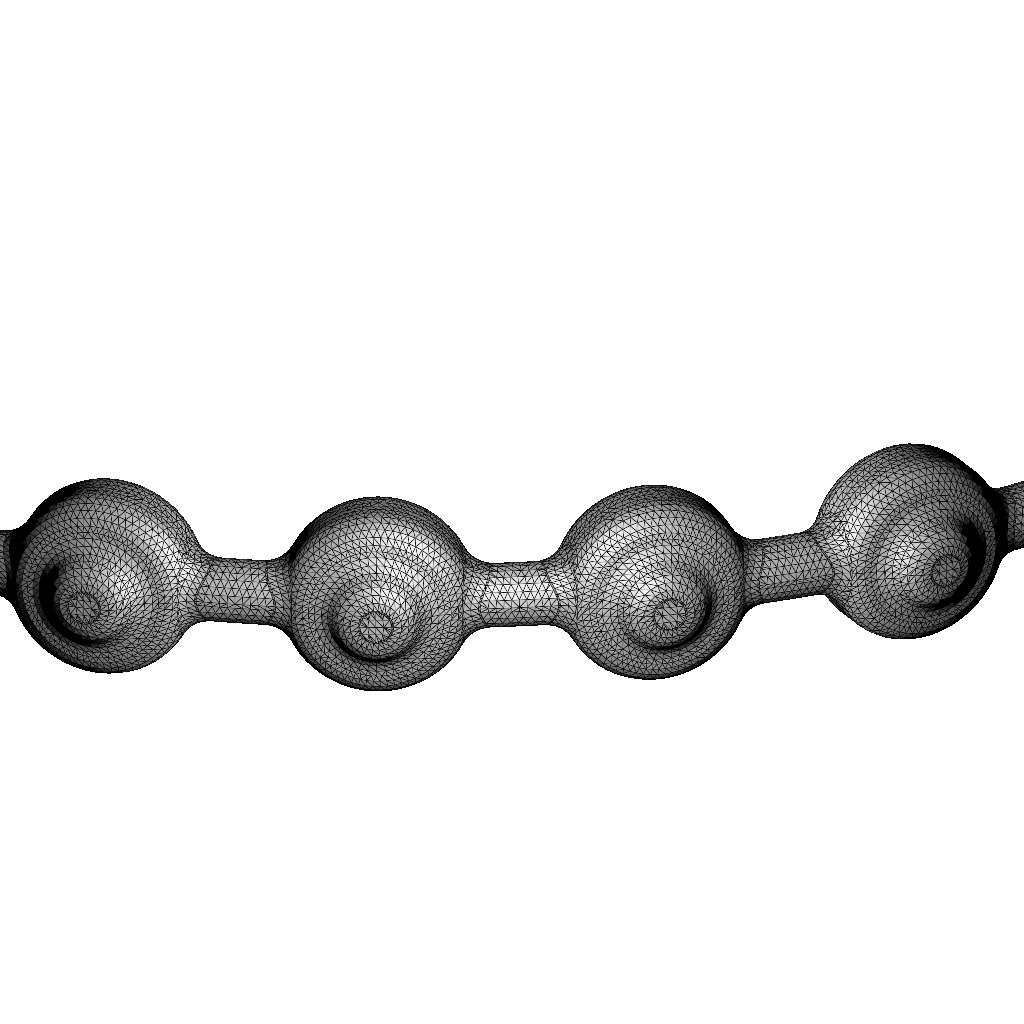 Exquisite Fancy Bangle 3D print model_4