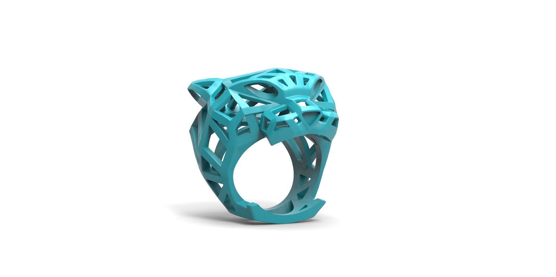 Panthre Ring 3D print model 3D print model_2