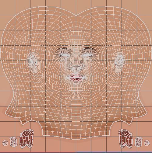 Gal Gadot Character Low-poly 3D model_29