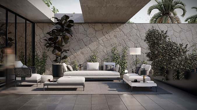 Realistic Lumion Scene  3D model