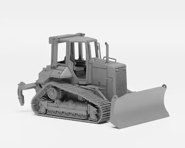 Cat D5N XL - H0 Scale dozer model kit 3D print model