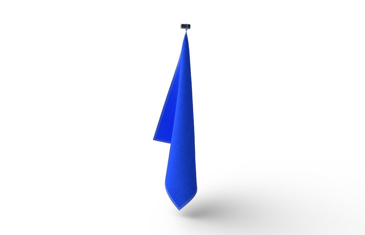 Towel M05 Low-poly 3D model_4