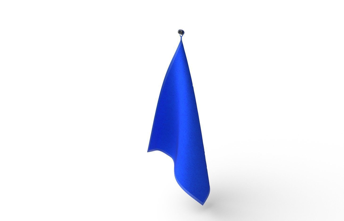 Towel M05 Low-poly 3D model_3