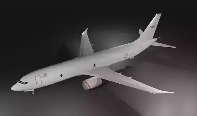 RAAF Boeing p8A - Poseidon low poly 