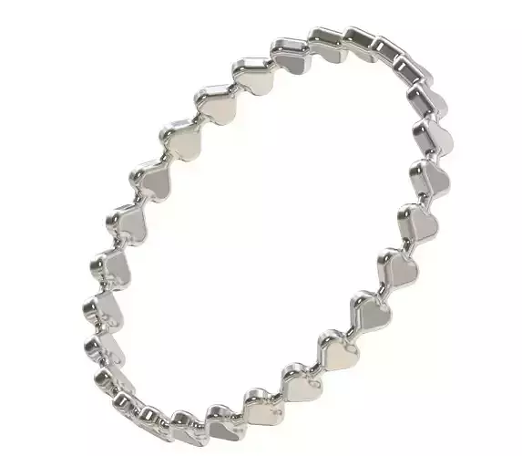 Romantic Fancy Bangle 3D print model