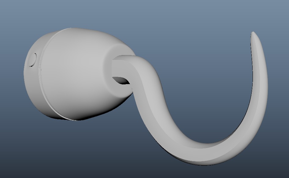 Hand Hook Free low-poly 3D model_2