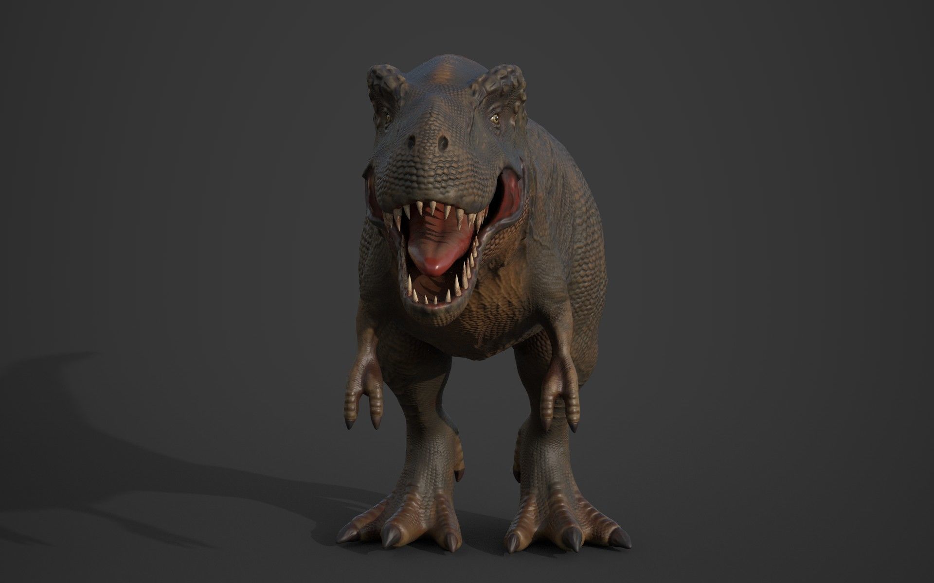 T- Rex 3d model 3D model_2