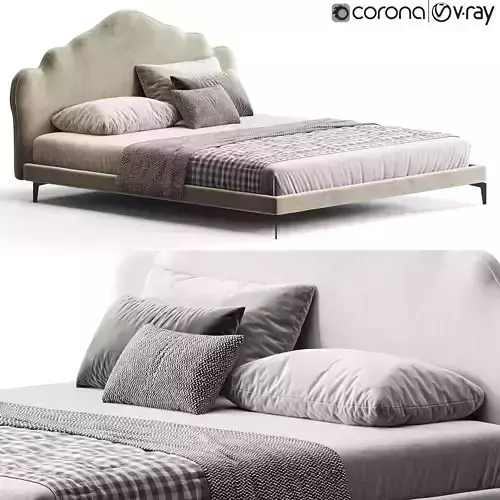 Diotti Belle Upholstered Bed