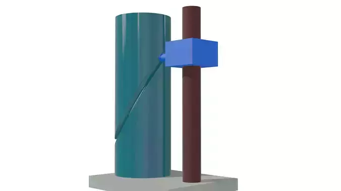 Cylindrical Cam 3D model