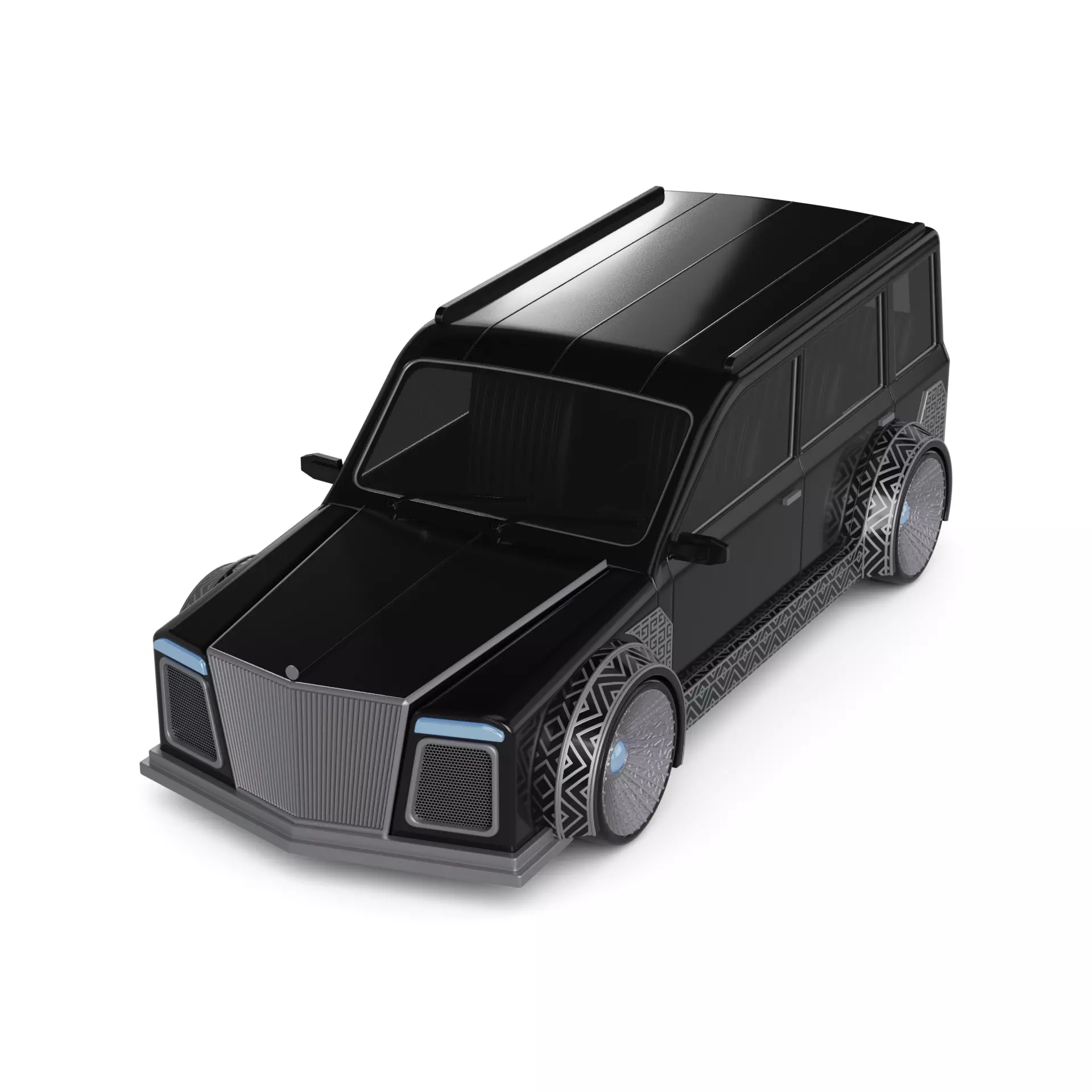 Hearse 3D model_0