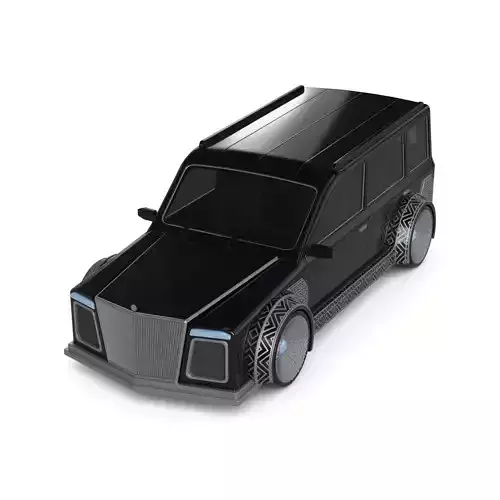 Hearse 3D model