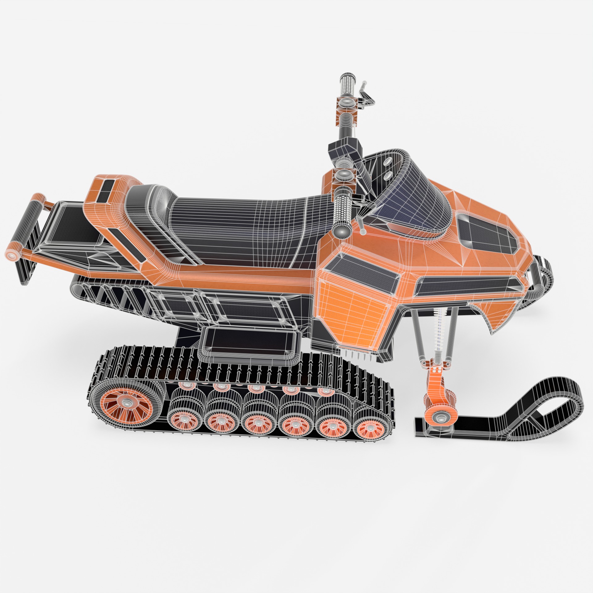 Snowboard 3D model_7