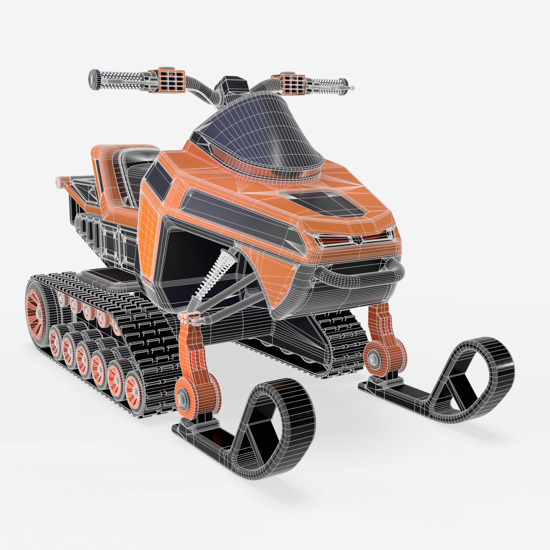 Snowboard 3D model_6