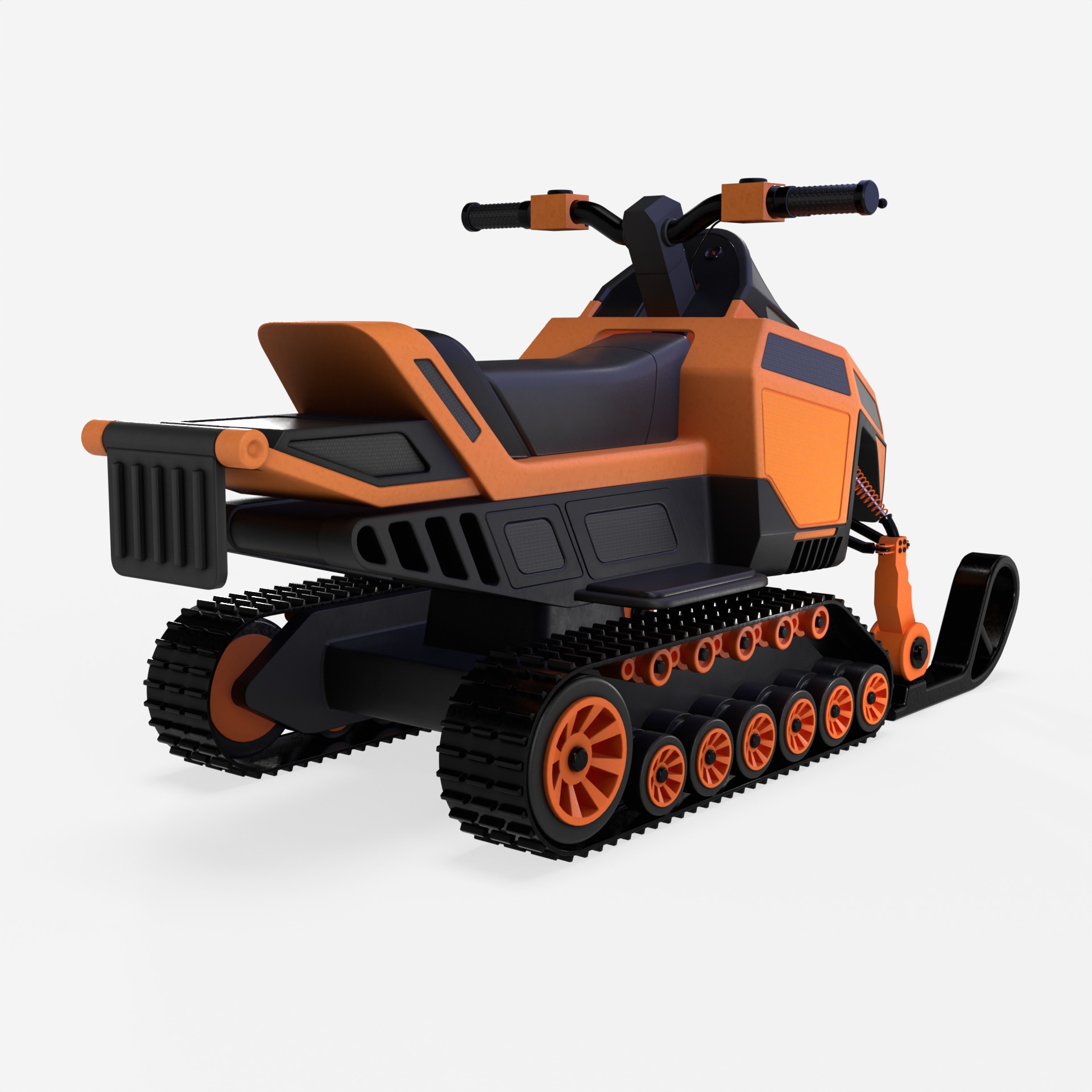 Snowboard 3D model_5