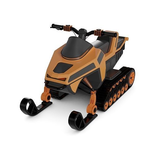 Snowboard 3D model