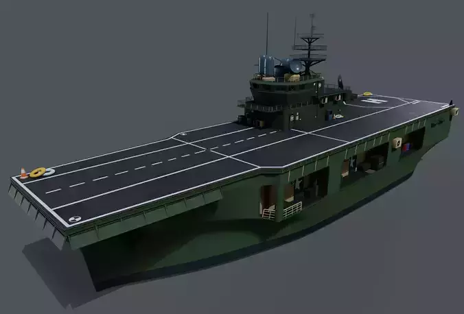 Assault Ship 3D model