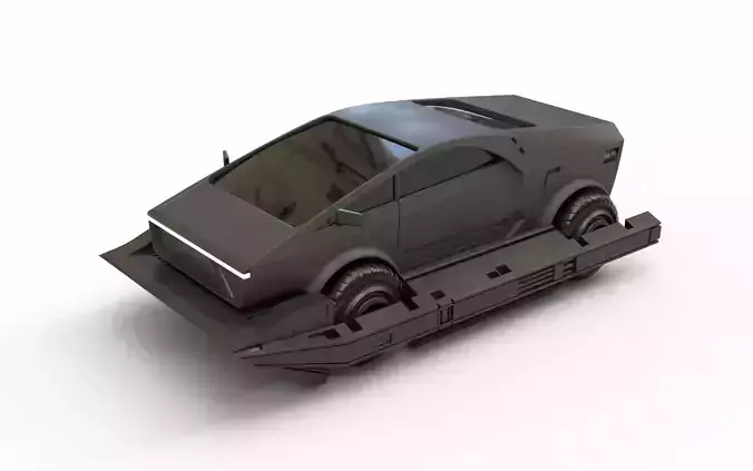 Amphibious Car 3D model