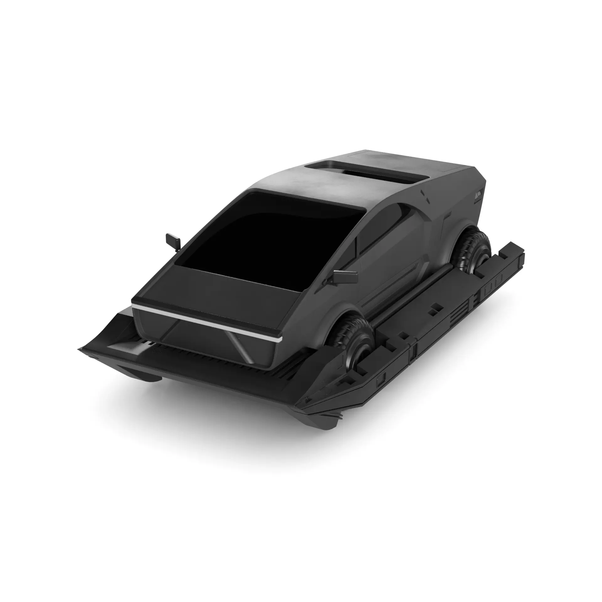 Amphibious Car 3D model_3