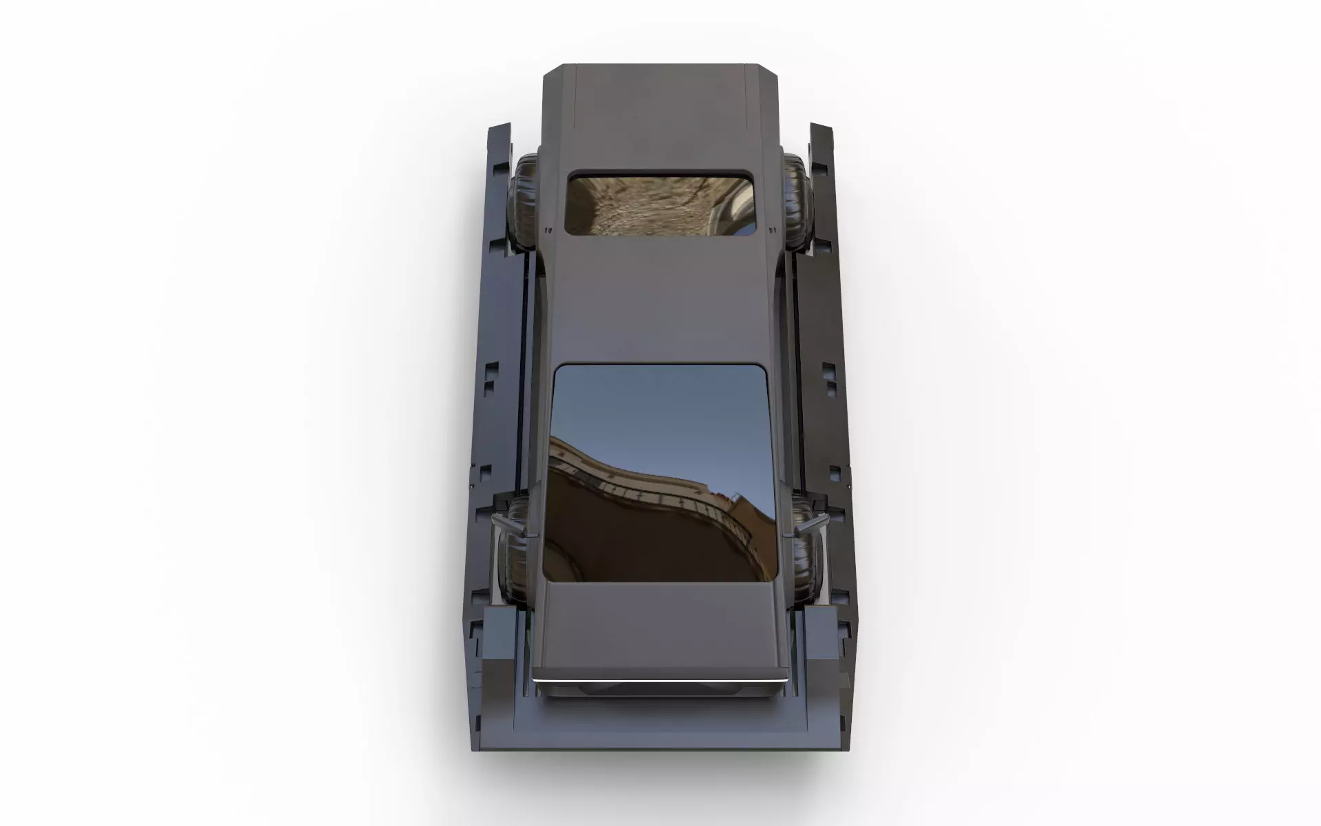 Amphibious Car 3D model_4