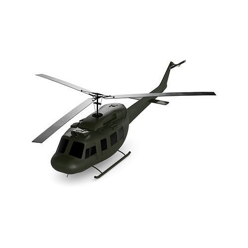 Utility Helicopter 3D model