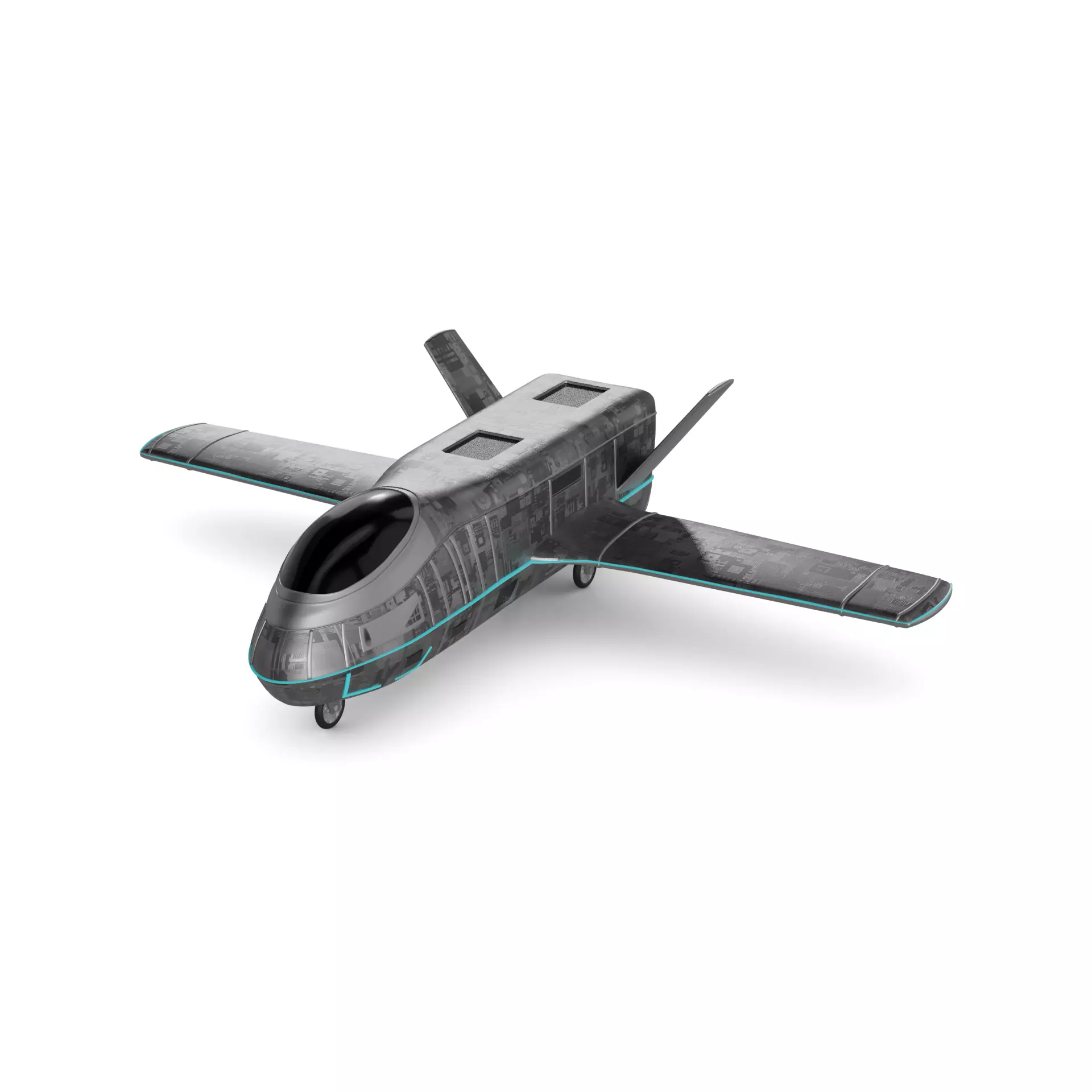Military USV 3D model_0