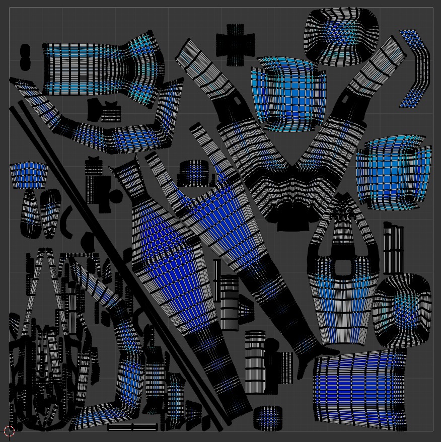 9 Wheel Snowmobile 3D model_4