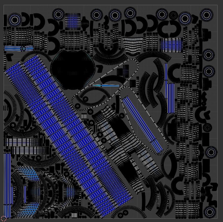 9 Wheel Snowmobile 3D model_5