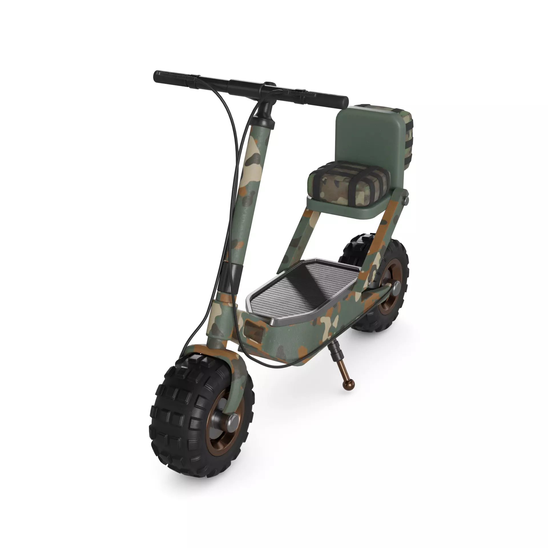 Off road Scooter 3D model_0
