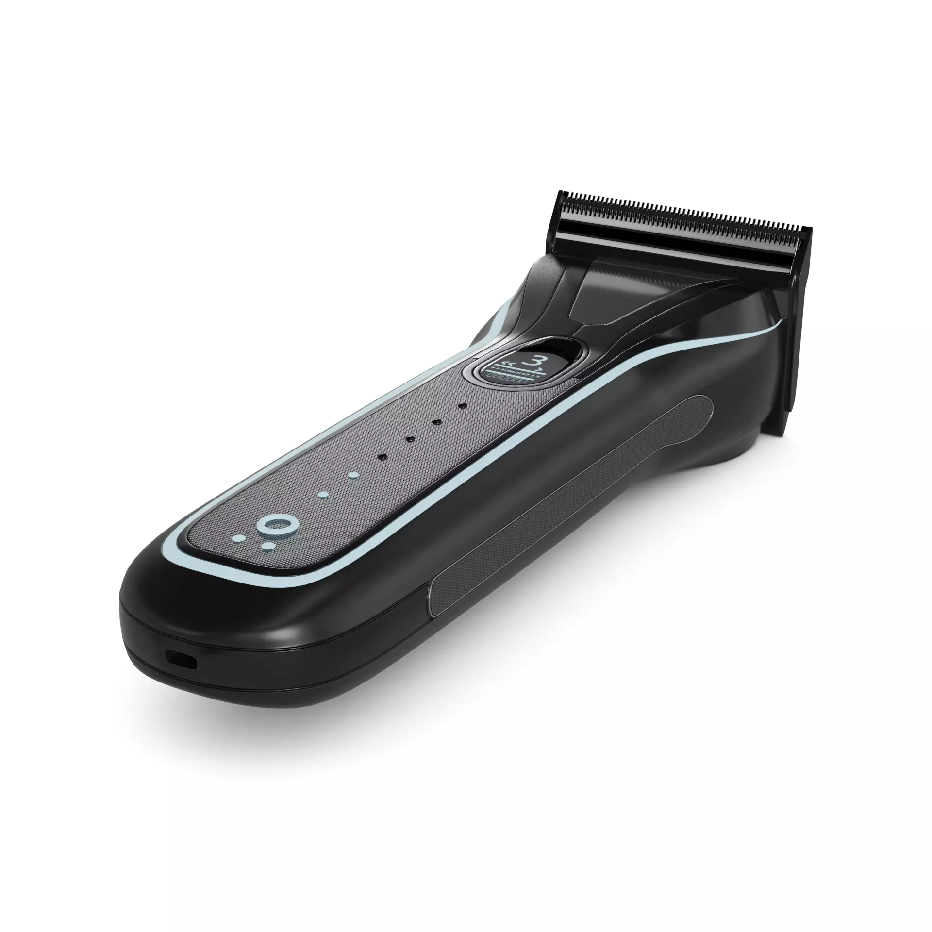 Beard mustache trimmer 3D model