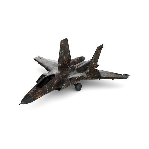Warfare Aircraft 3D model