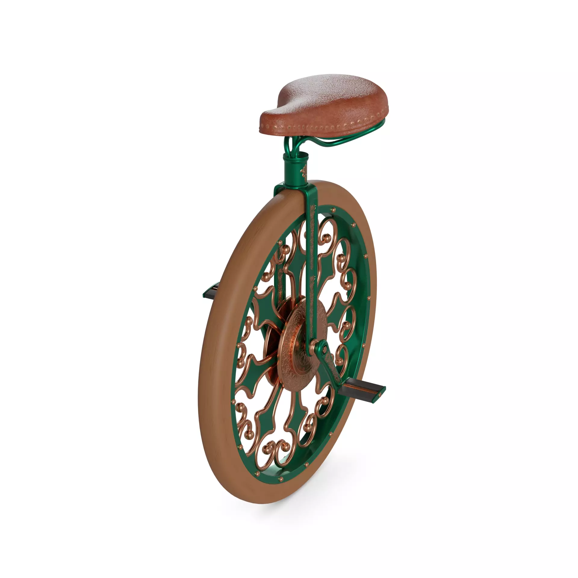 Unicycle 3D model_0