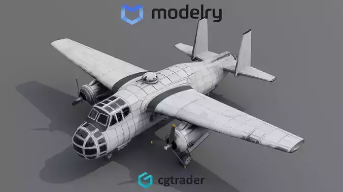 CAS Aircraft 3D model