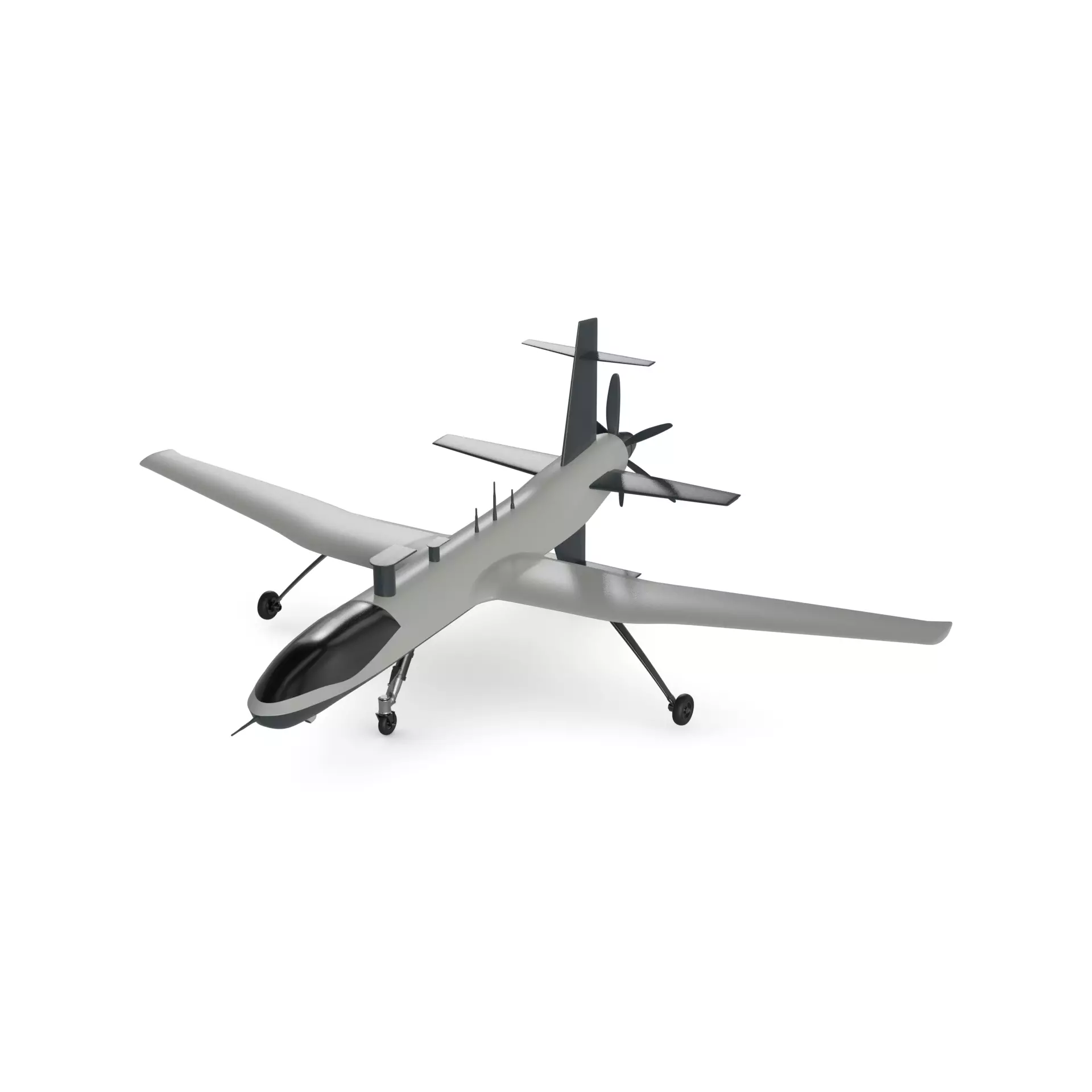 Military UAV 3D model
