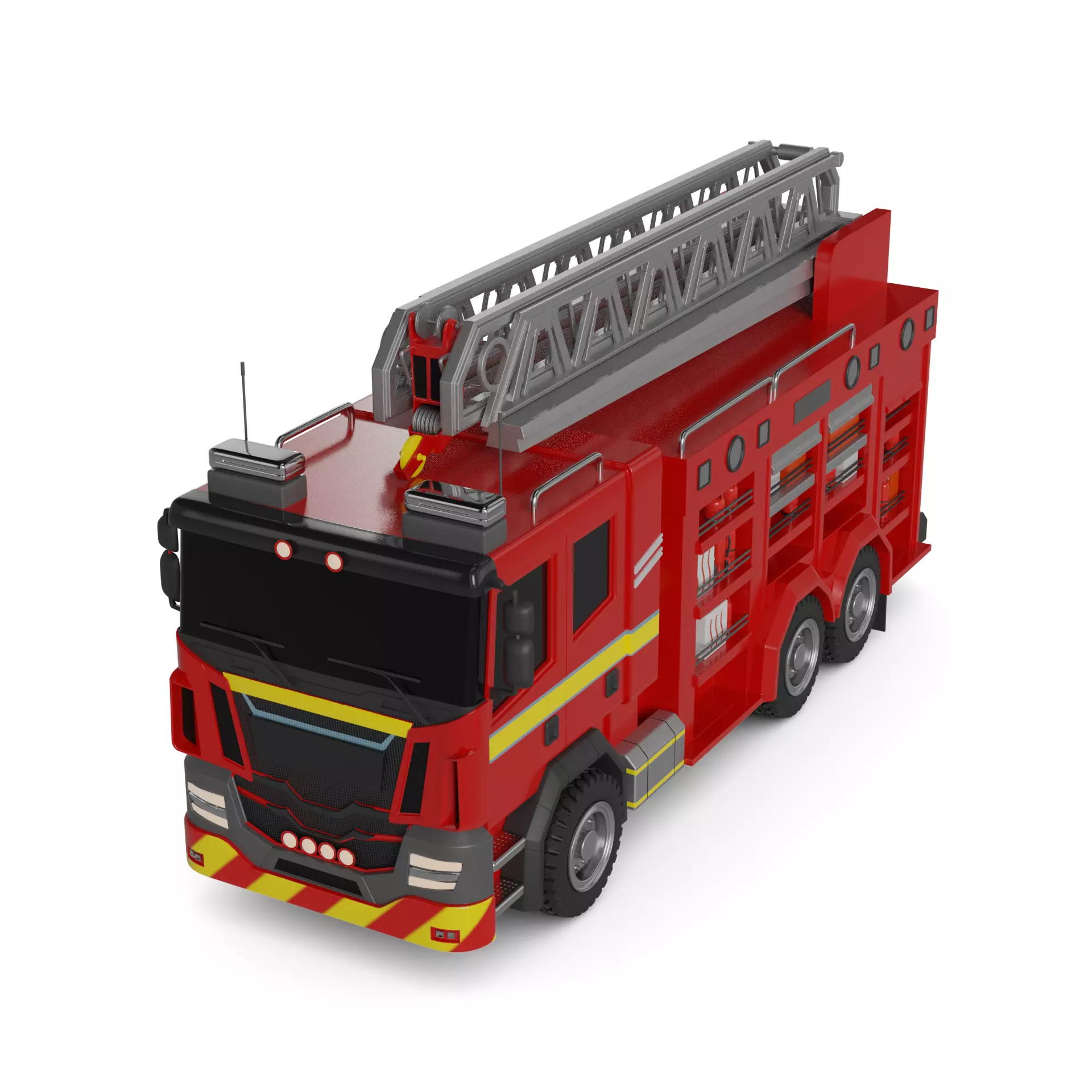 Fire Engine 3D model_0